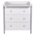 Комод Polini kids Simple 3501, цвет белый-серый - Фото 7