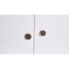 Шкаф двухсекционный Polini kids Simple 3510, с ящиками, цвет белый-дуб крафт 10393971 - фото 319812464