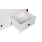 Шкаф двухсекционный Polini kids Simple 3510, с ящиками, цвет белый-дуб крафт 10393971 - фото 319812465