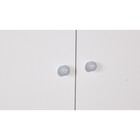 Шкаф двухсекционный Polini kids Simple 3510, с ящиками, цвет белый-серый 10393973 - фото 319812493