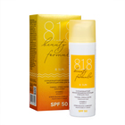 Солнцезащитный увлажняющий матирующий крем для лица 818 beauty formula estiqe SPF 50, 50 мл - Фото 1