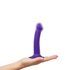 Фаллоимитатор Strap-On-Me Dildo Dual Density Semi-Realistic гнущийся, фиолетовый S, 17 см - Фото 3