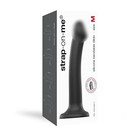 Фаллоимитатор Strap-On-Me Dildo Dual Density Semi-Realistic гнущийся, черный M, 18 см - Фото 2