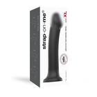 Фаллоимитатор Strap-On-Me Dildo Dual Density Semi-Realistic гнущийся, черный XL, 20 см - Фото 2