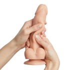 Фаллоимитатор Strap-On-Me Realistic Dildo с подвижной кожей, S, 17 см - Фото 4