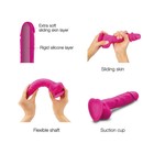 Фаллоимитатор Strap-On-Me Realistic Dildo с подвижной кожей, фуксия S, 17 см - Фото 3