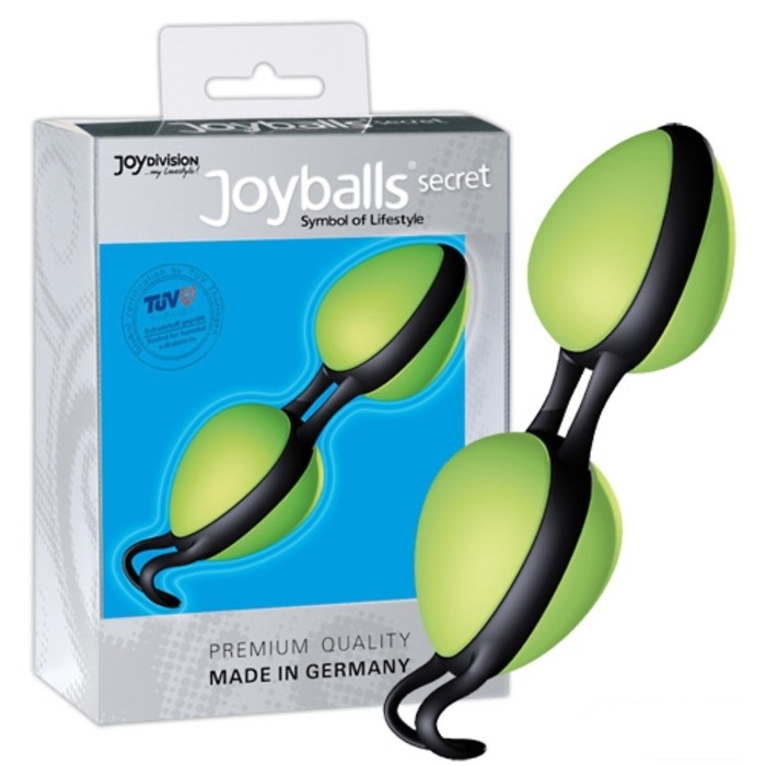 Вагинальные шарики Joyballs Secret зеленые