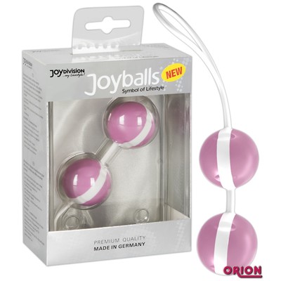 Вагинальные шарики Joyballs Trend розово-белые