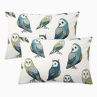 Комплект наволочек «Этель. Совушки», 50×70 см, 2 шт., поплин, хлопок 100% 10295624