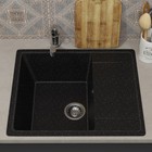 Мойка кухонная из камня Uperwood ECON UPD-201, 004, прямоугольная, цвет 004 черная матовая - Фото 2