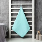 Полотенце вафельное «Экономь и Я», 50×90 см, хлопок 100%, небесное - Фото 1