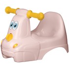Горшок детский в форме игрушки «Машинка» Lapsi 420х285х265мм, цвет розовый - Фото 1