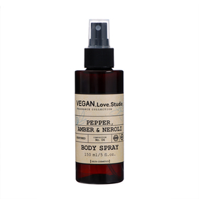 Парфюмированный спрей для тела VEGAN.Love.Studio Pepper, Amber, Neroli женский, 150 мл