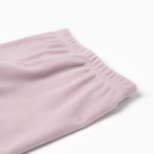 Костюм детский (свитшот, лосины) KAFTAN Plushy, размер 30 (98-104 см), лиловый - фото 27654804