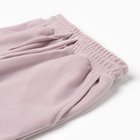 Костюм детский (свитшот, брюки) KAFTAN Plushy, размер 36 (134-140 см), лиловый - фото 27654839