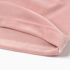 Костюм детский (свитшот, брюки) KAFTAN Plushy р.32 (110-116), розовый - Фото 9