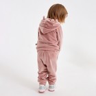 Костюм Крошка Я (толстовка и брюки), р. 80-86, розовый 10327407