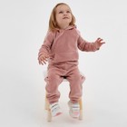 Костюм Крошка Я (толстовка и брюки), р. 80-86, розовый 10327407