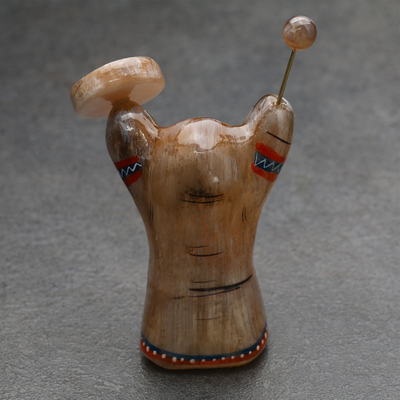 Сувенир " Эскимос-шаман", селенит