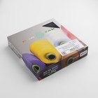 Набор ниток, 40/2, 366 м, 10 шт, цвет чёрный/белый - фото 23837407