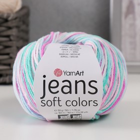 Пряжа "Jeans Soft Colors" 55% хлопок, 45% акрил 160м/50гр (6202)