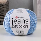 Пряжа "Jeans Soft Colors" 55% хлопок, 45% акрил 160м/50гр (6213) - фото 321218507