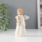 Сувенир керамика "Девочка-ангел со скрипкой" 7х4,6х11 см - Фото 2