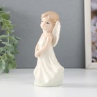Сувенир керамика "Девочка-ангел в белом сарафане" 6,8х4,3х11,5 см - Фото 2