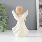 Сувенир керамика "Девочка-ангел в белом сарафане" 6,8х4,3х11,5 см - Фото 3