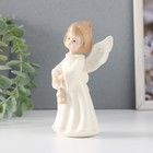 Сувенир керамика "Девочка-ангел с фонариком" 8,5х5,3х12,5 см - Фото 2