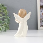 Сувенир керамика "Ангелочек с сердечком в руках" 6,5х4,5х11,5 см - Фото 3