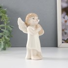 Сувенир керамика "Ангелочек с сердечком в руках" 6,5х4,5х11,5 см - Фото 4
