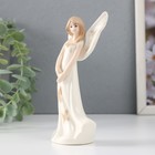 Сувенир керамика "Девушка-ангел в белом платье с бабочками" 4,5х7х14,5 см - Фото 2
