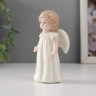 Сувенир керамика "Девочка-ангел в белом платье с рюшами"  5,2х4х10 см - Фото 2