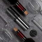 Штопор электрический Luazon LSH-09, 10 Вт, АКБ, резак для фольги, чёрный - Фото 2