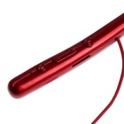 Наушники спортивные беспроводные, WI-H700, вакуумные, Bluetooth 4.2, с микрофоном, 100 мАч, красные - Фото 3