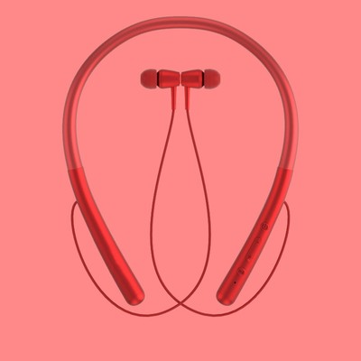 Наушники спортивные беспроводные, WI-H700, вакуумные, Bluetooth 4.2, с микрофоном, 100 мАч, красные