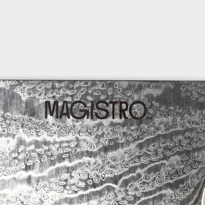 Нож топорик Magistro «Ортего», длина лезвия 18 см, дамасская сталь AUS-10 - фото 1909570742