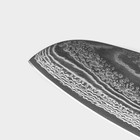 Нож сантоку Magistro «Ортего», длина лезвия 18 см, дамасская сталь AUS-10 - фото 4433092