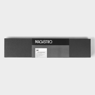 Нож разделочный Magistro «Ортего», длина лезвия 20.3 см, дамасская сталь AUS-10