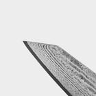 Нож шеф Magistro «Ортего», длина лезвия 20,3 см, дамасская сталь AUS-10 - фото 4433109