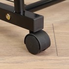 Зеркало напольное «Клик Мебель» Basic, на колёсиках, 310×1600 мм, цвет чёрный - Фото 4