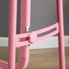 Зеркало напольное "Basic", на колёсиках, 31 х 160см, розовое - Фото 2
