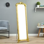 Зеркало напольное, в полный рост, 166 х 51 х 7см, золото - Фото 1