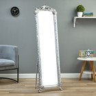 Зеркало напольное, в полный рост, 166 х 51 х 7см, серебро - фото 23820553