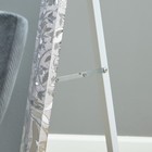 Зеркало напольное, в полный рост, 166 х 51 х 7см, серебро - Фото 5