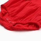 Боди детское MINAKU, рост 80-86 см, красное - Фото 7