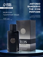 Туалетная вода мужская Antonio Banderas The Icon Perfume, 100 мл - Фото 1