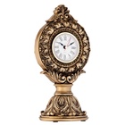 Часы настольные каминные "Барокко", 13х9х24 см - фото 23917380