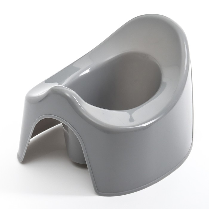 Горшок детский, серый - Фото 1